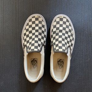 Checkered Vans